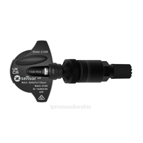 TPMS Sensor Saudi Arabia - مستشعر TPMS بديل من مرسيدس بنز - OE p/n a0009054104 التكرار 433 ميجا هرتز N64N150 ساق الصمام المعدني - أسود